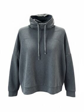 CALIA by Carrie Underwood Heather Teal Funnel Neck Pullover Hoodie